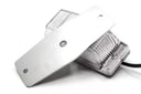 BLANC - DOUBLE BRÛLEUR LED - OMNIUS / 1 x plaque arrière