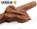 5 Metri - Tessuto Adesivo Omnius Effetto Alcantara Choco