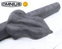 5 Metri - Tessuto Adesivo Omnius Effetto Alcantara Grigio