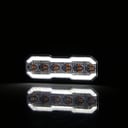 Flash M-LED orange/blanc