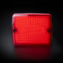 Feu arrière/feu stop Omnius Oldskool LED - Lentille rouge