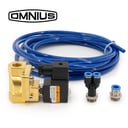12V - 10mm - Omnius set di montaggio per trombe ad aria