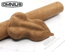 1 Meter - Omnius Zelfklevende Stof met Alcantara-Look Camel