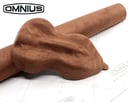 1 Metro - Tessuto Adesivo Omnius Con Aspetto Alcantara Cioccolato