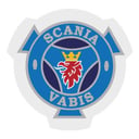 AUTOCOLLANT D'EMBLÈME - 16 SCANIA VABIS BLEU / Option