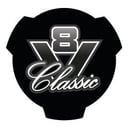 AUTOCOLLANT D'EMBLÈME - 40 V8 CLASSIQUE / Option