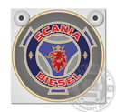 SCANIA DIESEL GRIFFIN - LIGHTBOX DELUXE - PLAQUE AVANT SÉPARÉE / Option