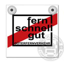 FERN SCHNELL GUT - LIGHTBOX DELUXE - PIASTRA ANTERIORE SEPARATA / Opzione