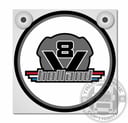 V8 HOLLAND - CAISSON LUMINEUX DELUXE - PLAQUE AVANT SÉPARÉE / Option