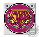 TRUCKER LADY - ROSES - LIGHTBOX DELUXE - PLAQUE AVANT SÉPARÉE / Option