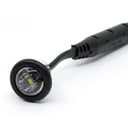 Ledson rook inbouwlamp 28mm / Rood