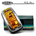 Omnius Retroline Rmax feu - Lentille en verre / Verre orange