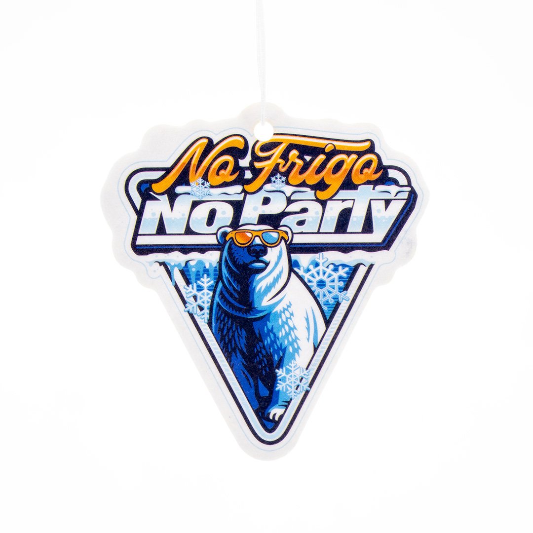 No Frigo No Party Luftfrisker Black Ice