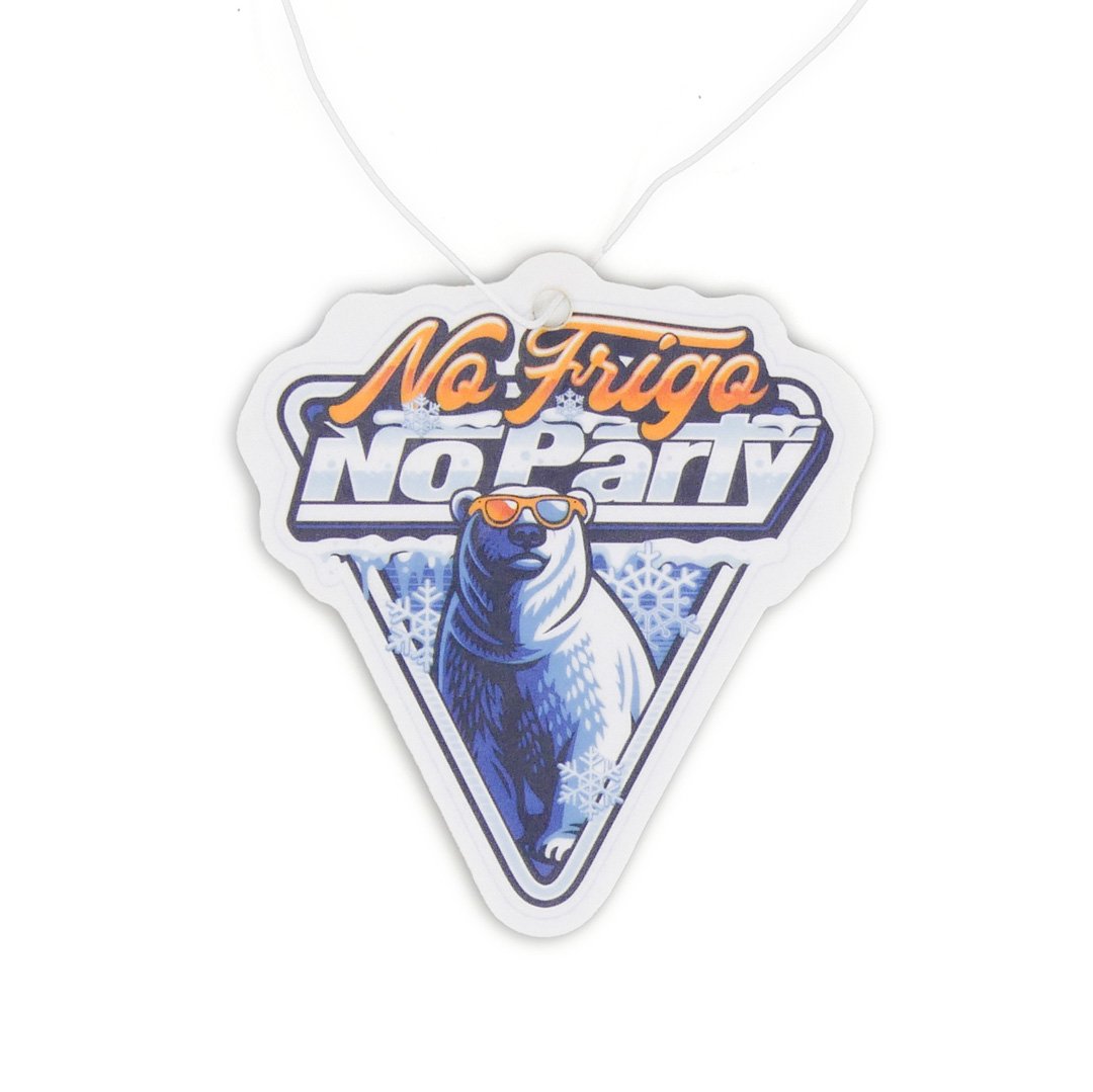 No Frigo No Party Air Freshener Black Ice