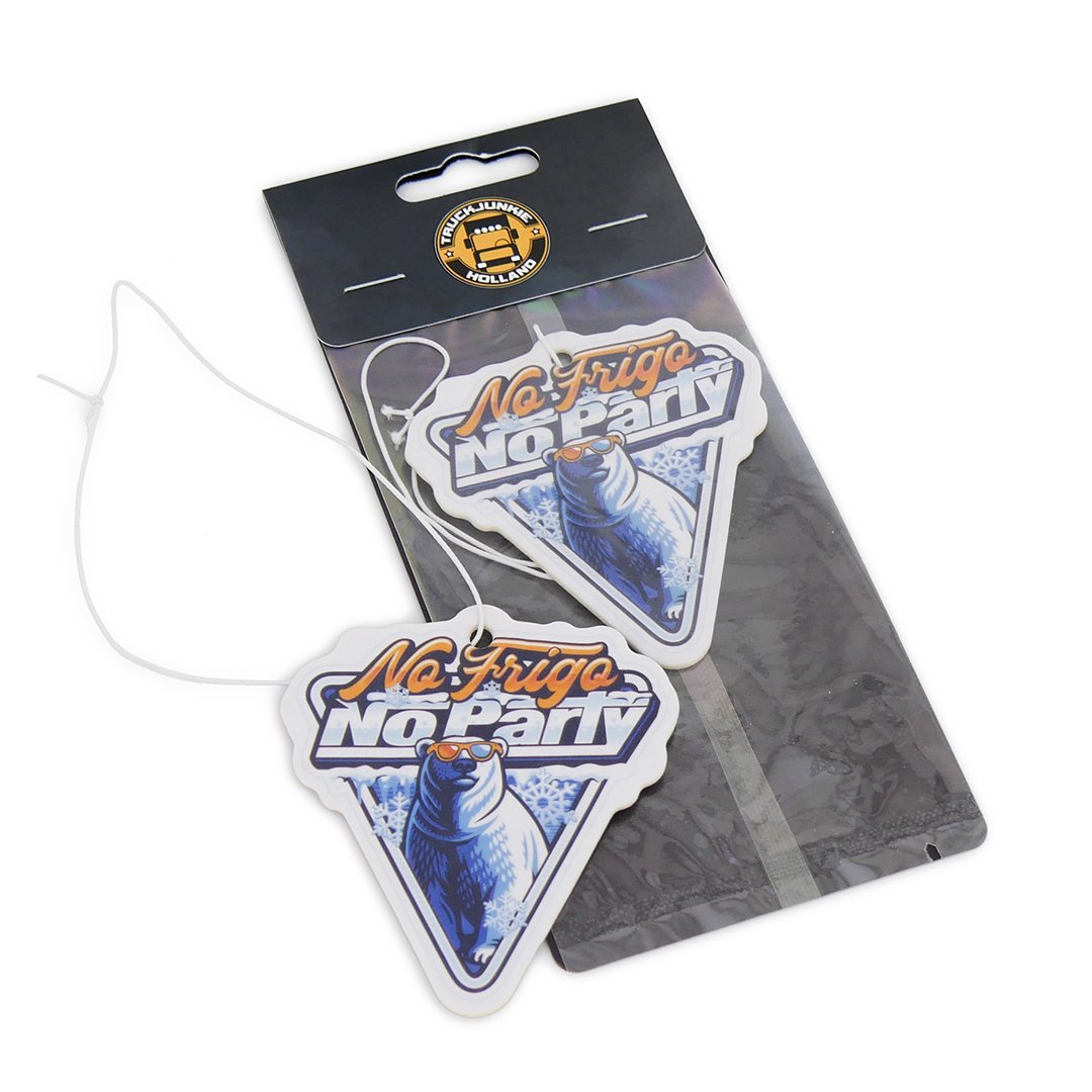 No Frigo No Party Luftfrisker Black Ice