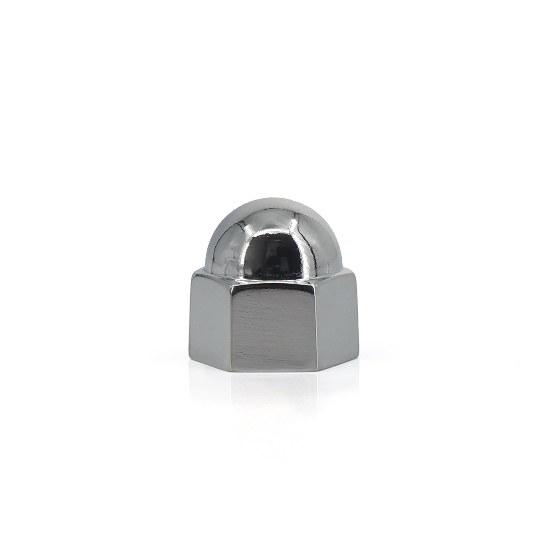 United Pacific Chrome Zinc Wheel Nut Covers 19mm - 50 Pieces