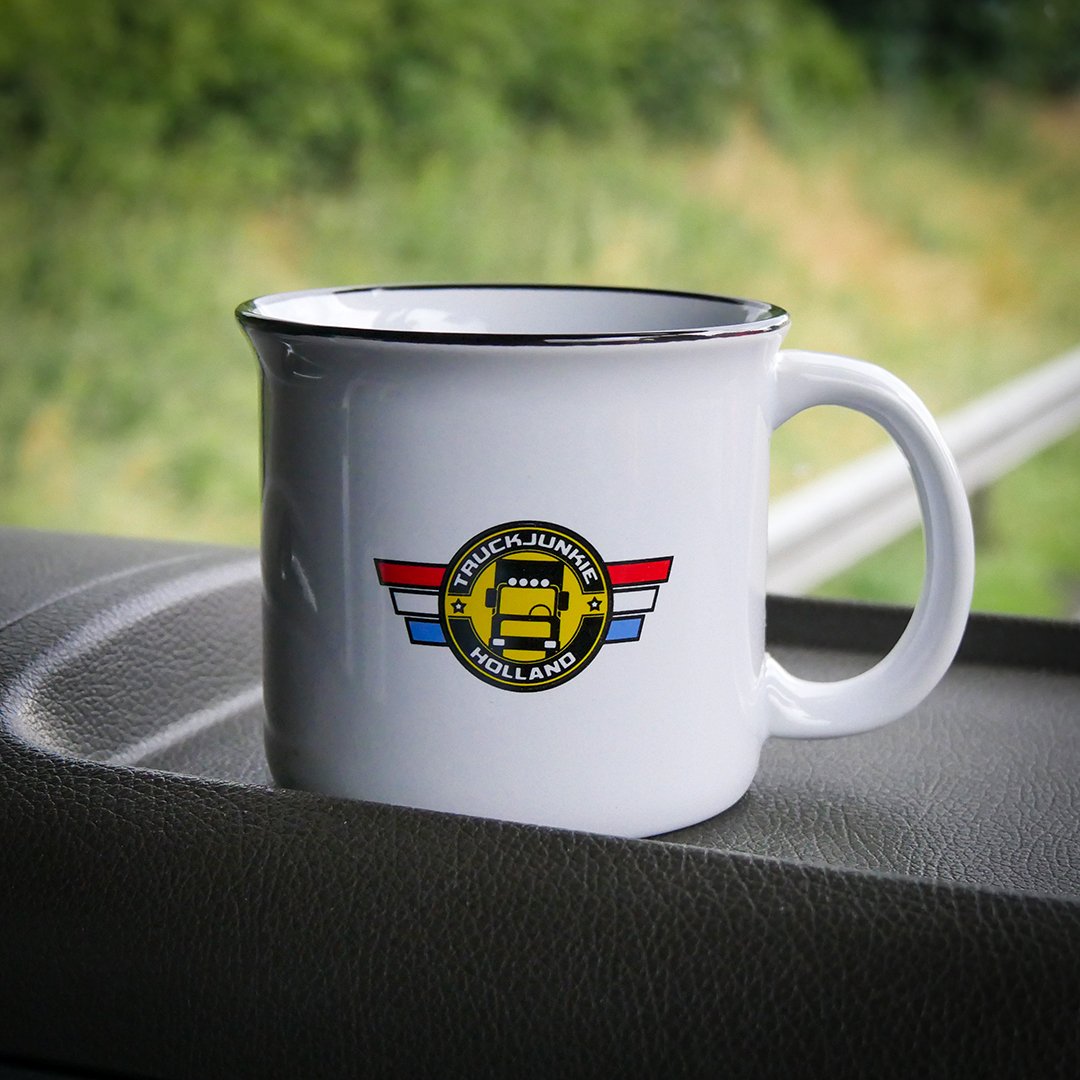 Truckjunkie Mug White with Logo