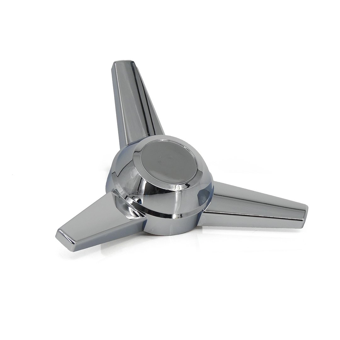United Pacific 3-Bar Chrome Spinner