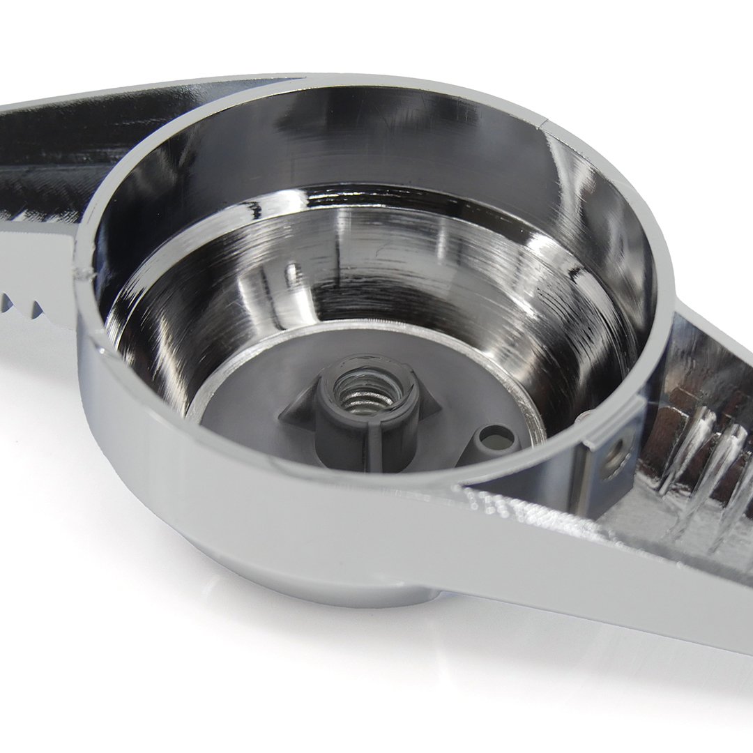 United Pacific 2-Bar Chrome Spinner