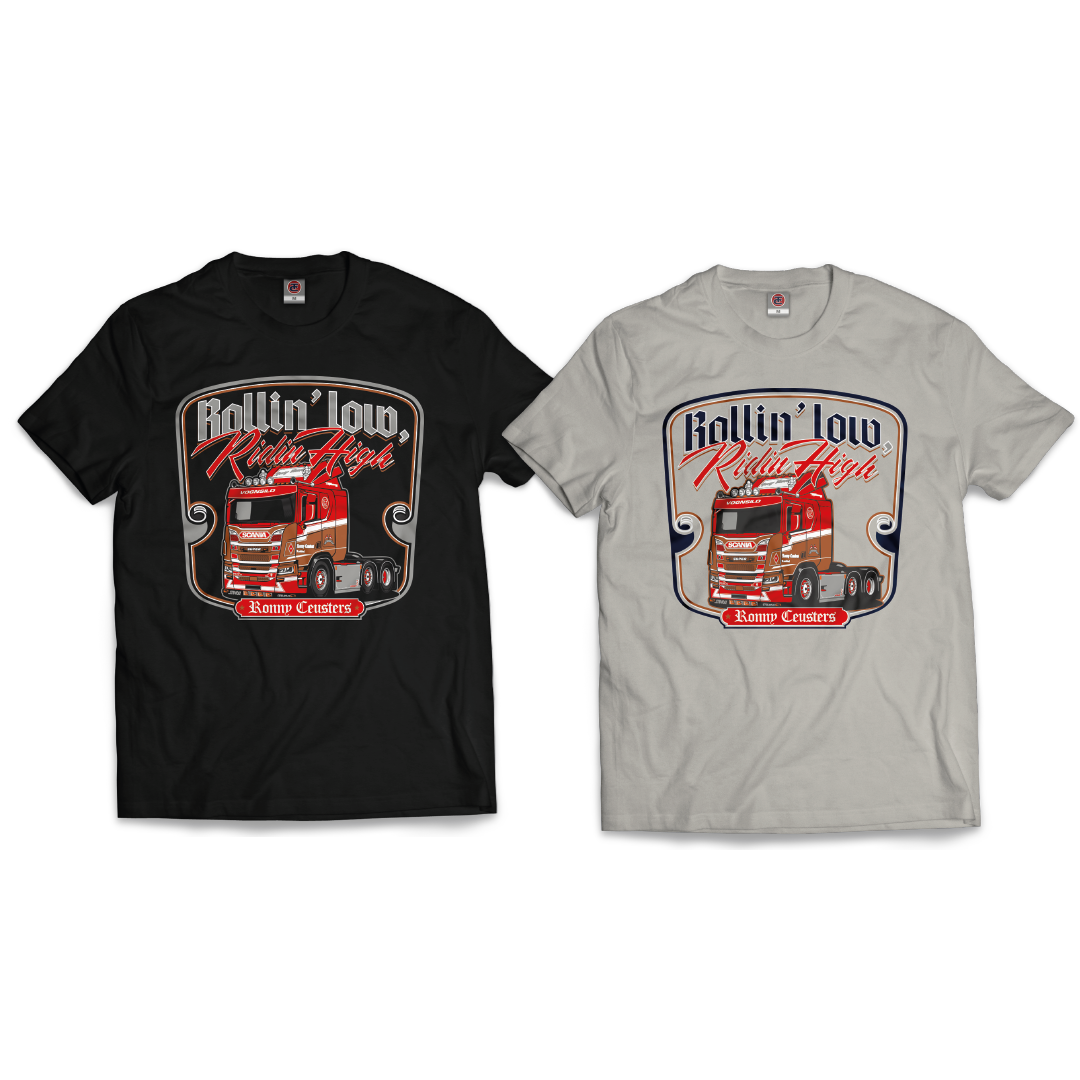 Ronny Ceusters T-shirt Laakdal Rollin Low Riding High