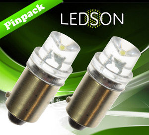 Ledson Ampoule LED BA9s 24V Blanc Xénon