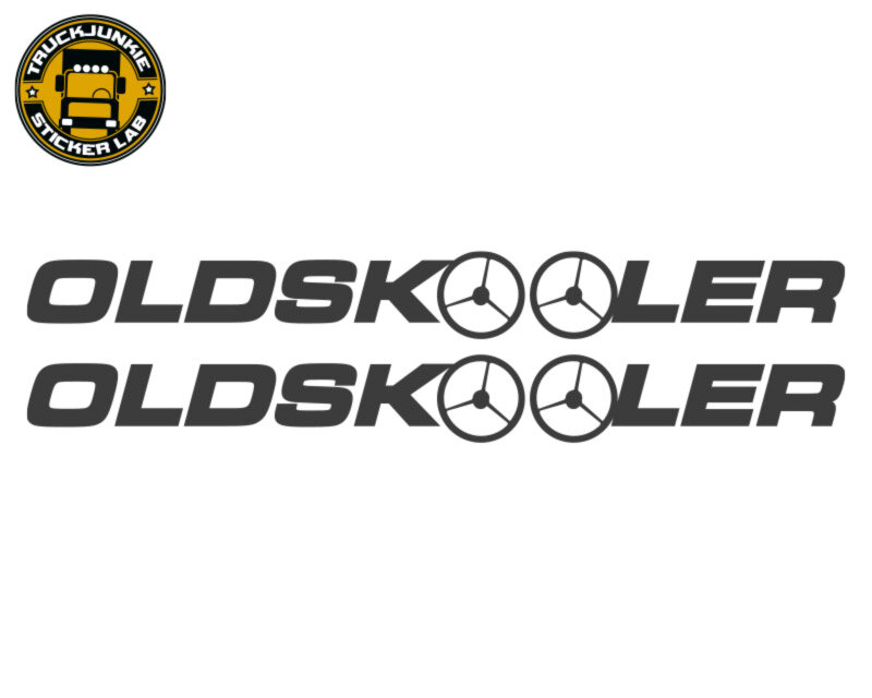 Oldsk-oo-ler – Set d'autocollants