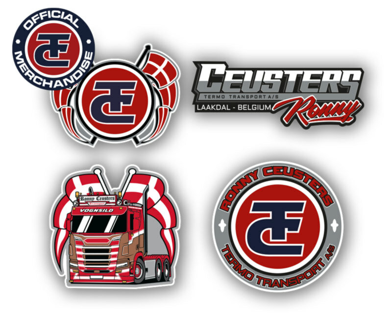 Autocollants RONNY CEUSTERS