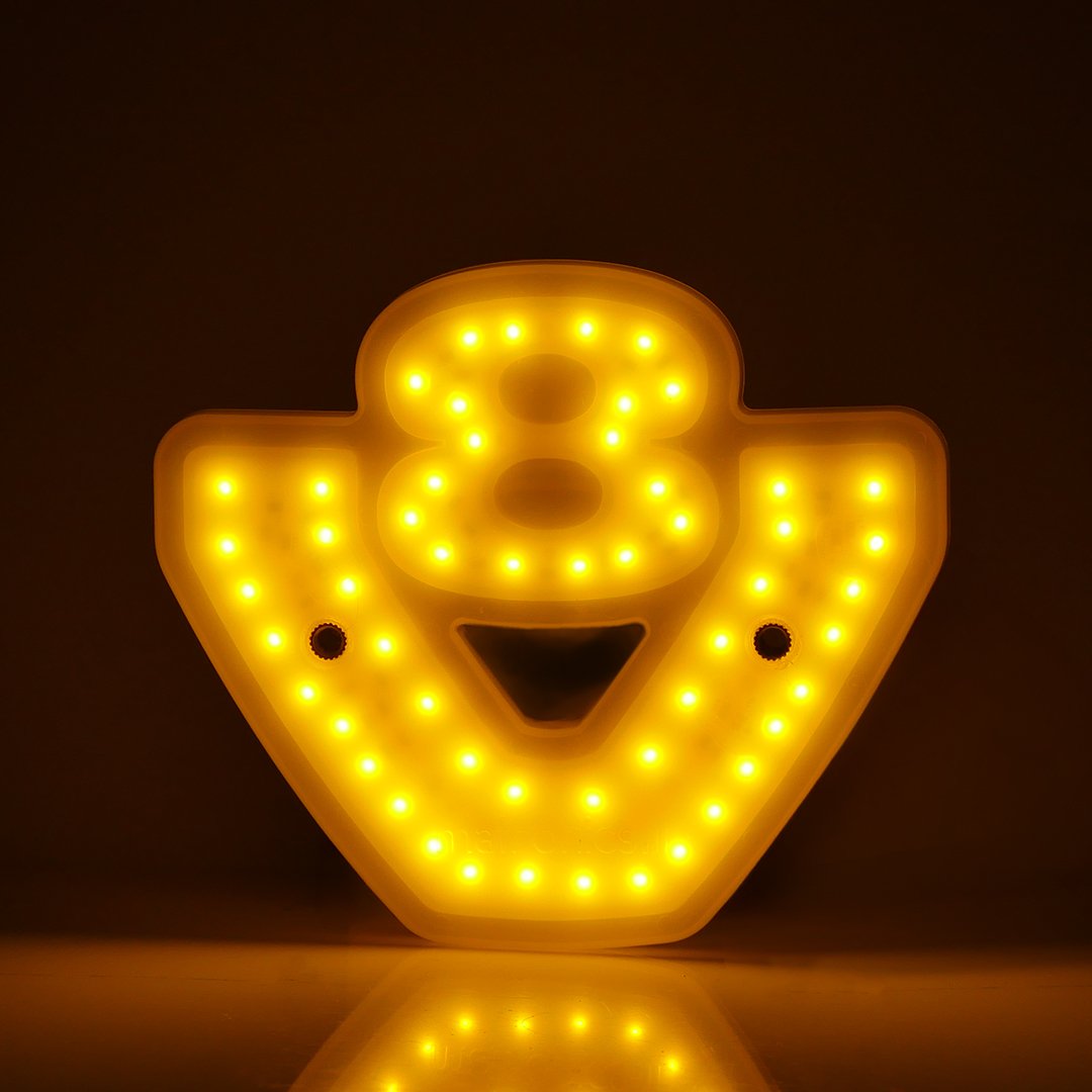 Base lumineuse pour emblème Scania V8, étanche