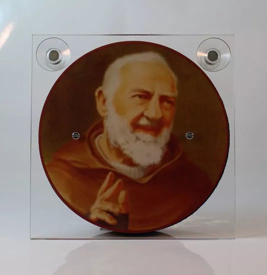 Padre Pio boîte lumineuse Deluxe Complète