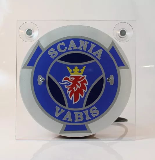 Scania Vabis enseigne lumineuse Deluxe Complète