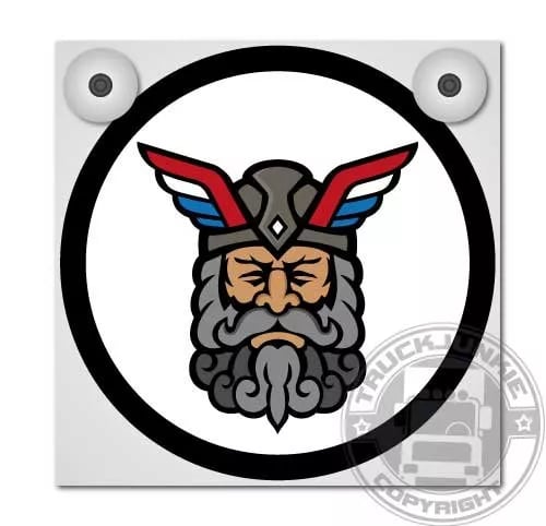 Viking Guerrier Boîte Lumineuse Deluxe Complète