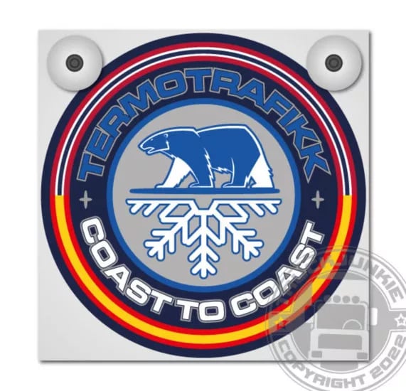 Termotrafikk Coast To Coast insegna luminosa Deluxe Completa