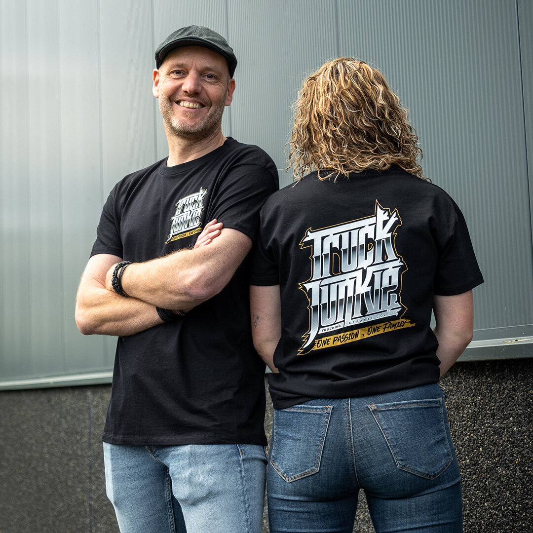 Truckjunkie One Passion One Family - T-shirt noir