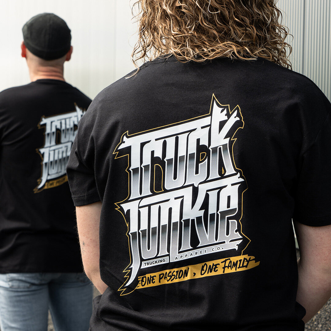 Truckjunkie One Passion One Family - T-shirt noir