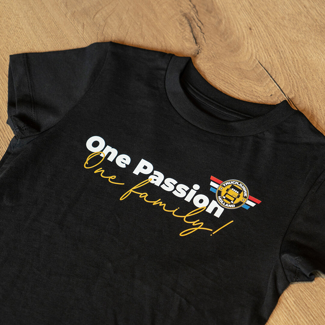 Truckjunkie T-shirt Enfant Une Passion Une Famille
