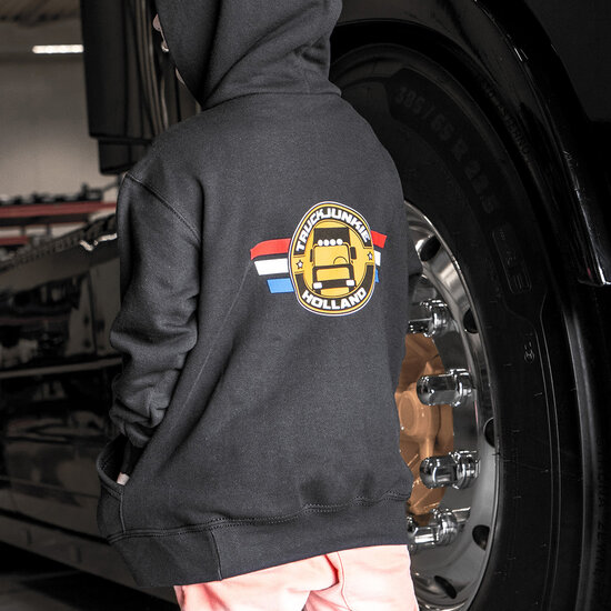 Truckjunkie Felpa per Bambini Una Passione Una Famiglia