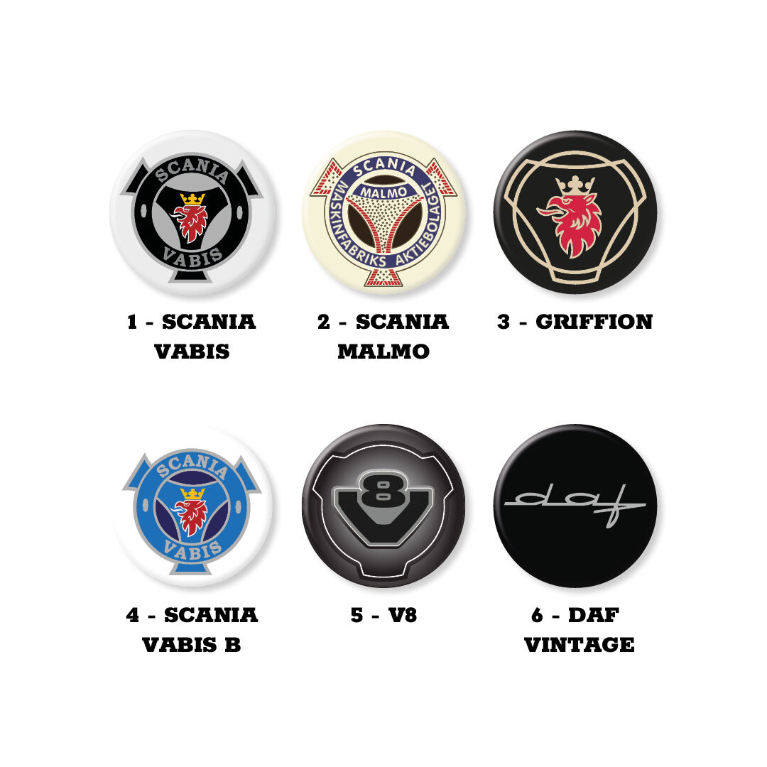 2x Emblema Spinner43mm