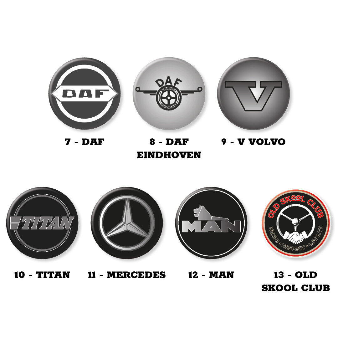 2x Emblema Spinner43mm