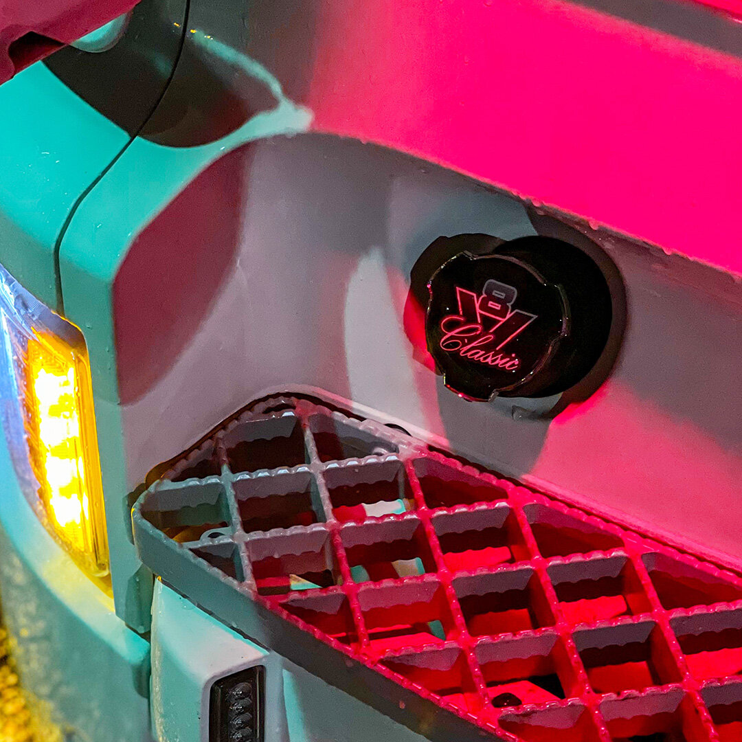 Bouchon de réservoir de lave-glace avec emblème Scania Next Gen / Série R