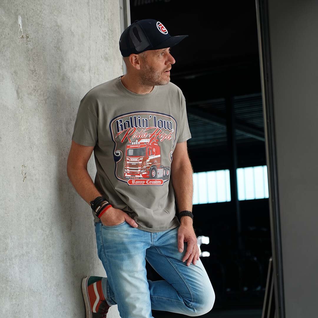 Ronny Ceusters T-shirt Laakdal Rollin Low Riding High Zinc