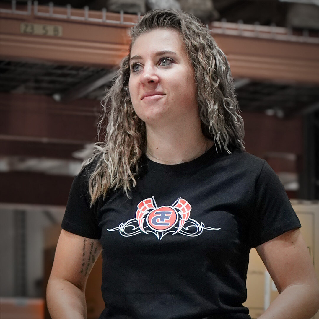 T-shirt Femme Ronny Ceusters Laakdal Noir