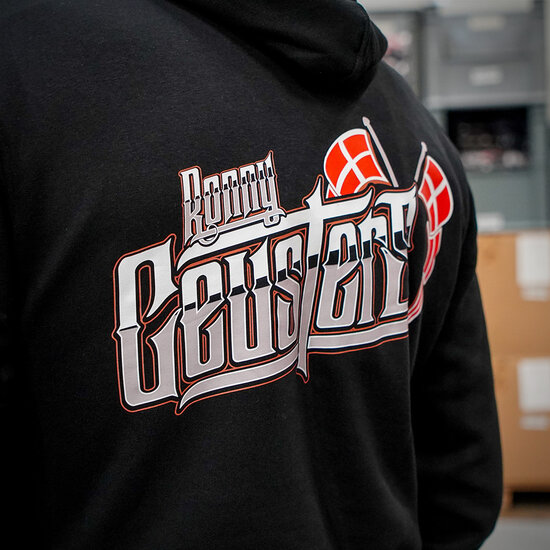 Ronny Ceusters Sweat à Capuche Chrome Noir Laakdal