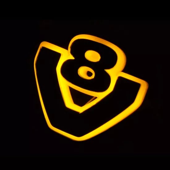 Scania V8 Base Luminosa Per Piccolo Pannello