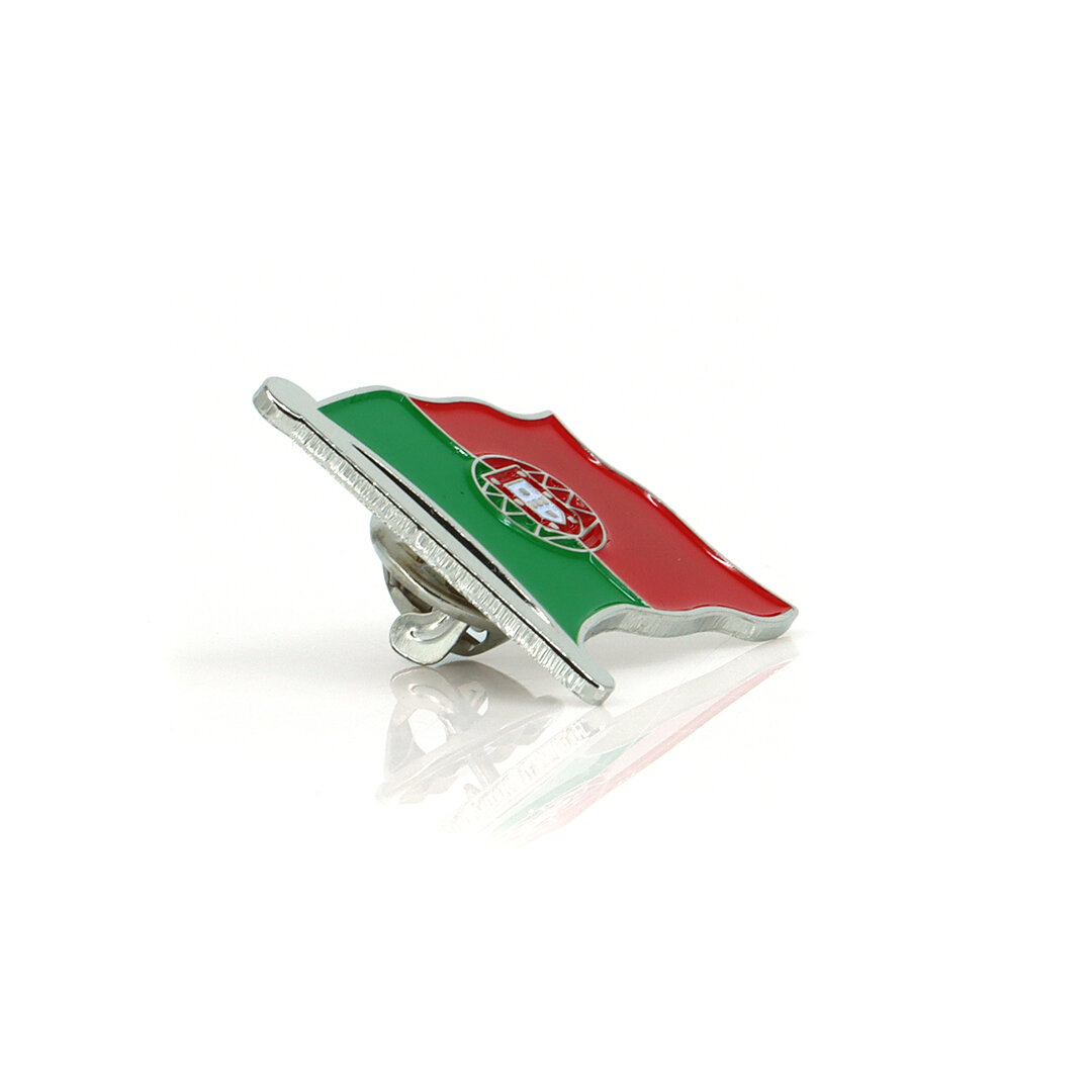 Pin couleur argent Portugal 2,5x2,5cm