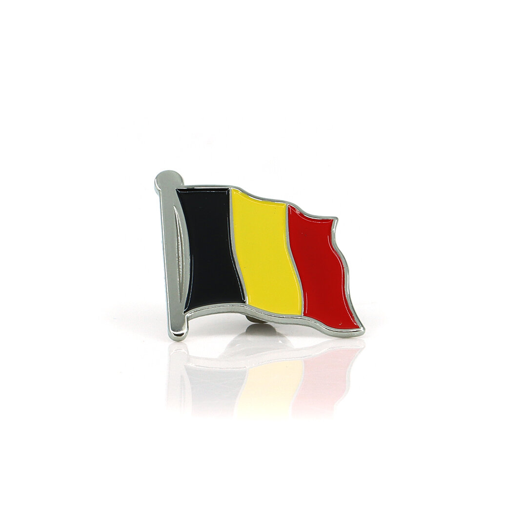 Pin Belgique Argent 2,5x2,5cm