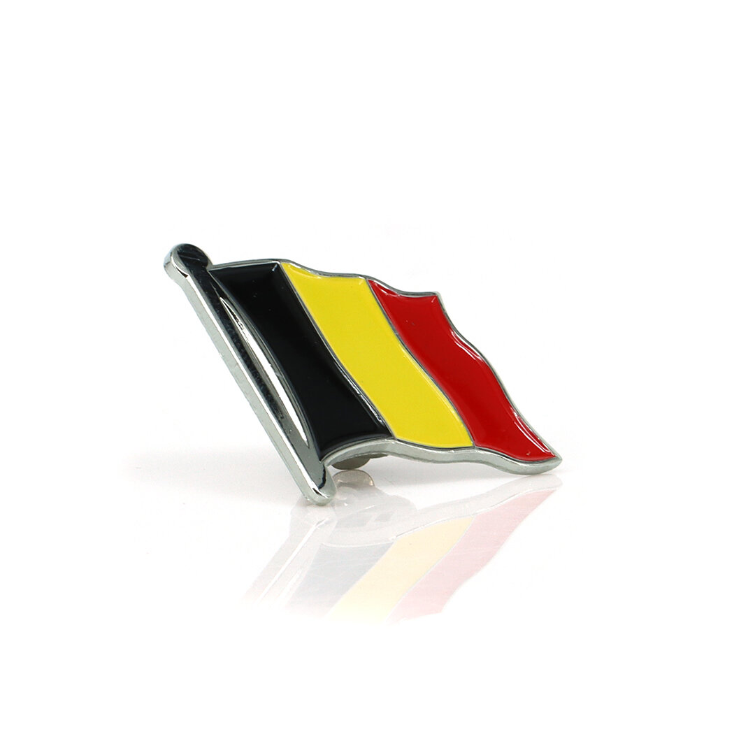 Pin Belgique Argent 2,5x2,5cm