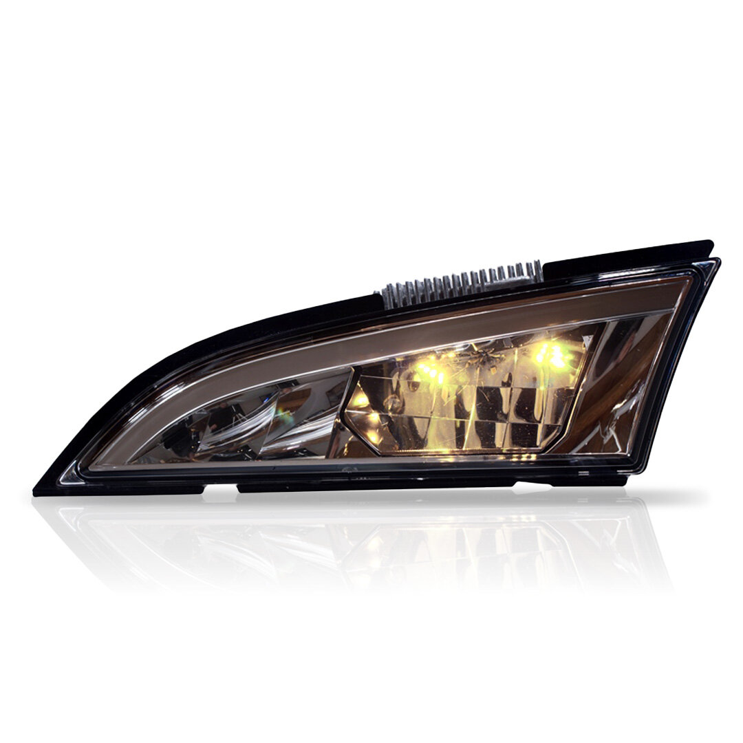 Projecteur de calandre Scania NG 2023+ Feu de position Blanc chaud Clignotant orange