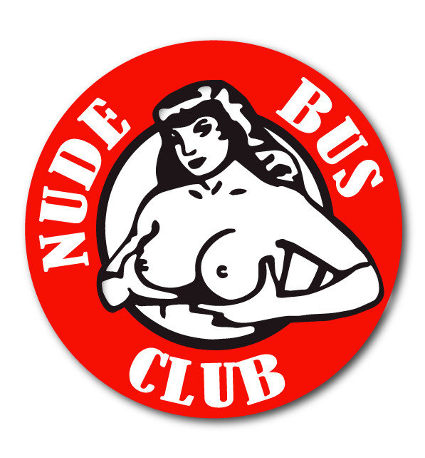 Sticker Camion Nude Bus Club 13cm