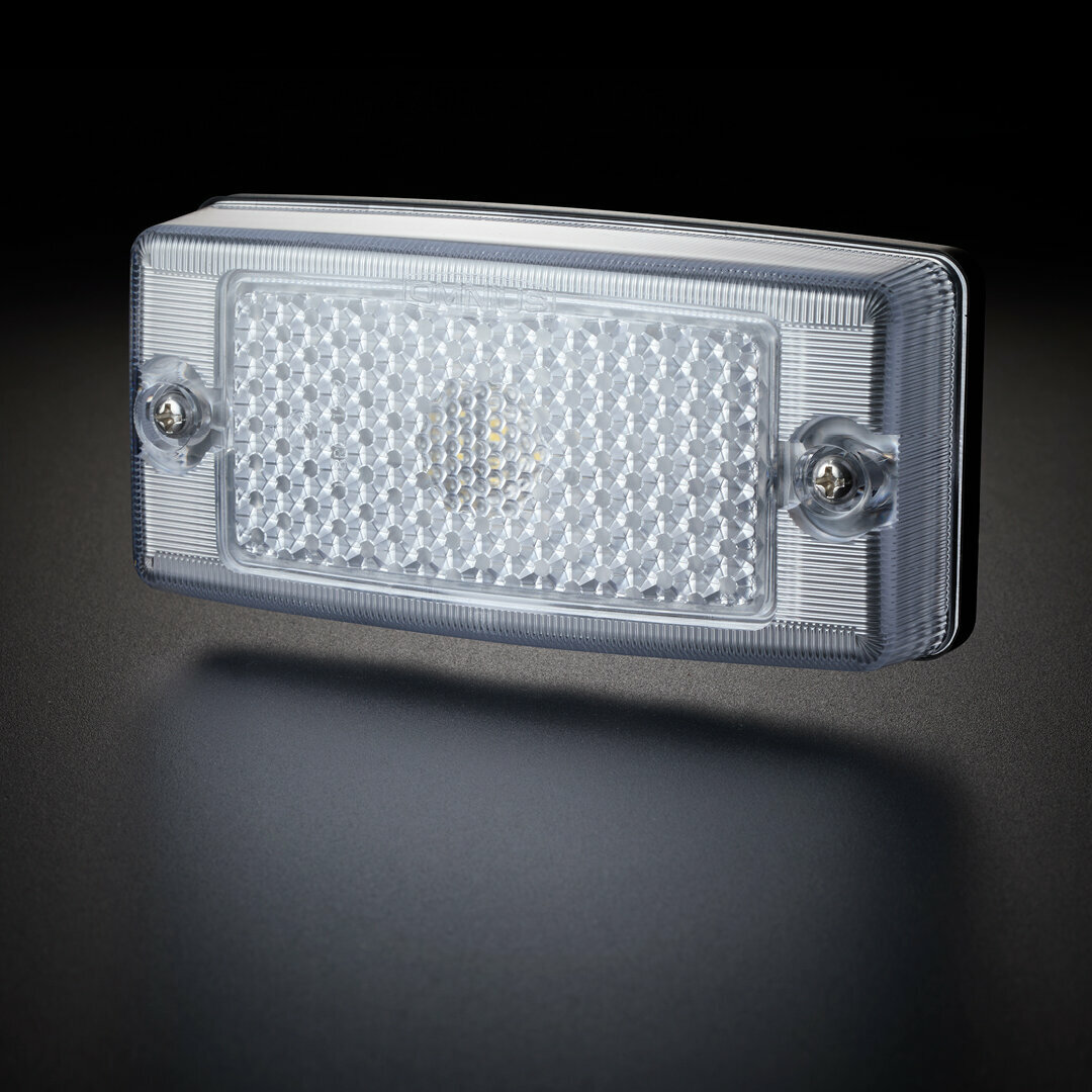 Omnius Old Skool LED Zijmarkering Warm Wit Helder Glas