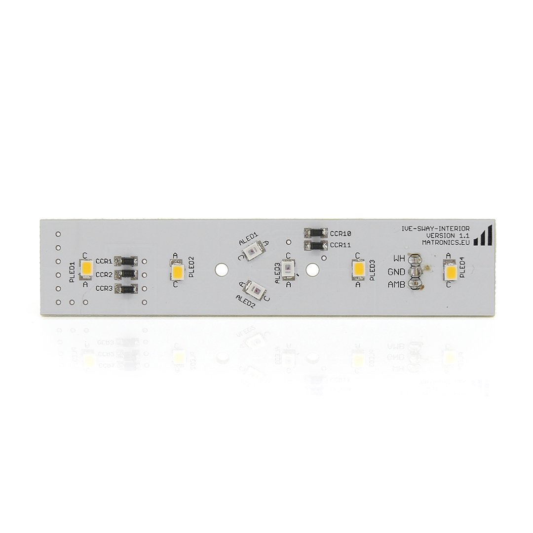 IVECO S-Way LED Interiørbelysning Rød/Hvid